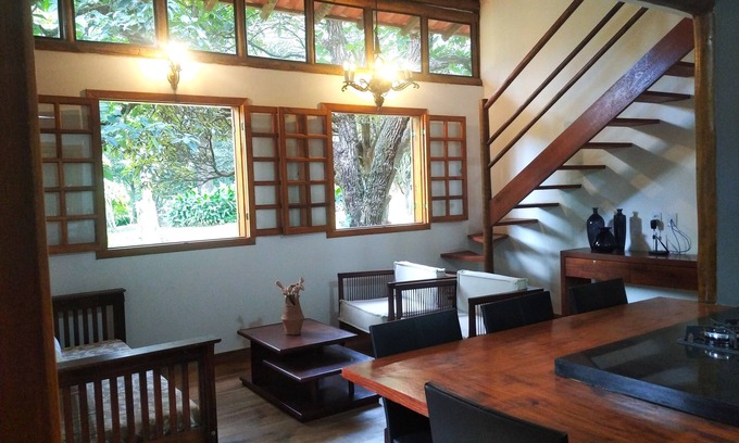 Belo Horizonte Ski Chalet | Cozy Rustic Chalé in Pampulha with Family-Friendly Perks