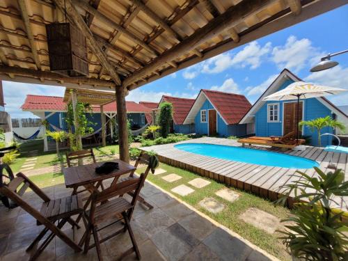 Icarai de Amontada Hotel | Unforgettable Chalés Conexão Bahia with Oceanfront Pool