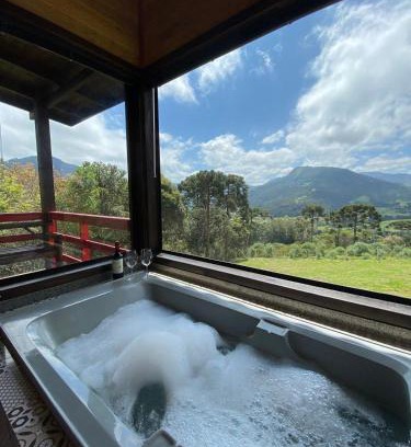 Urubici Ski Chalet | Incredible Chalés with Hot Tub and Scenic Views Await