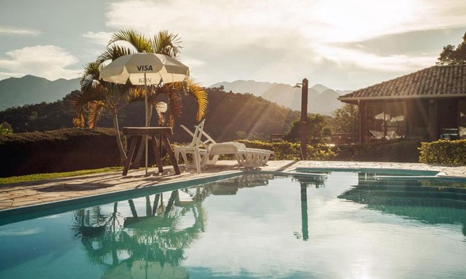 Sao Bento do Sapucai Hotel | Guest Rated 9.1: Chalés Montanha Pousada with Pool & Breakfast