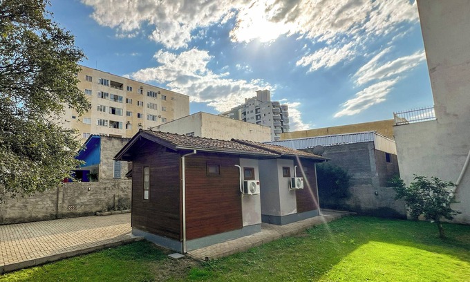 Lauro Muller Ski Chalet | Relaxing Chalés no Meu Quintal with Ocean View & Pool