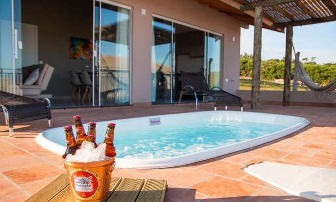 Ribeirao Claro House | Oceanfront Chalés Vila da Rosa with Private Pool & High Rating