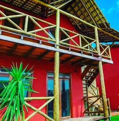 Coqueiro Cabin | Pet-Friendly Retreat with Ocean View at Chale Coqueiro 1801