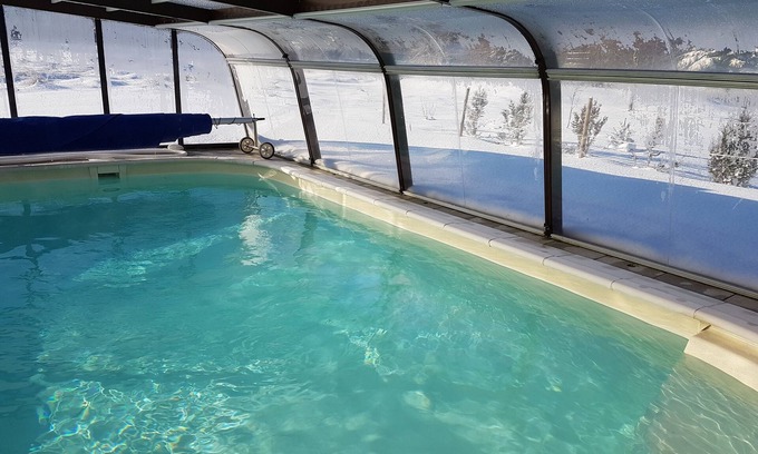 Gerardmer Ski Chalet | Chalet 15 per Heated pool 30° spa sauna boules kota billiards table soccer