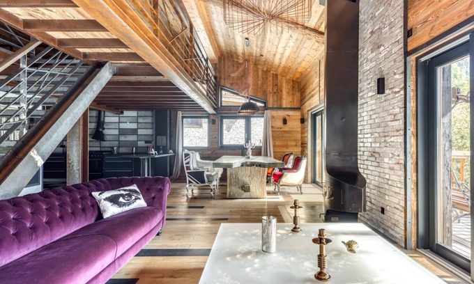 Les Brevieres Ski Chalet | Mountain View Chalet with Spa, Terrace, and Pet-Friendly Options