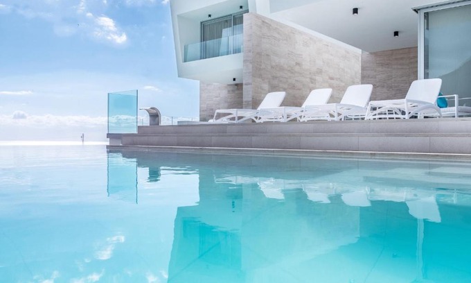 Costa Adeje Villa | Chalet 95: Perfect Oceanfront Retreat with Infinity Pool