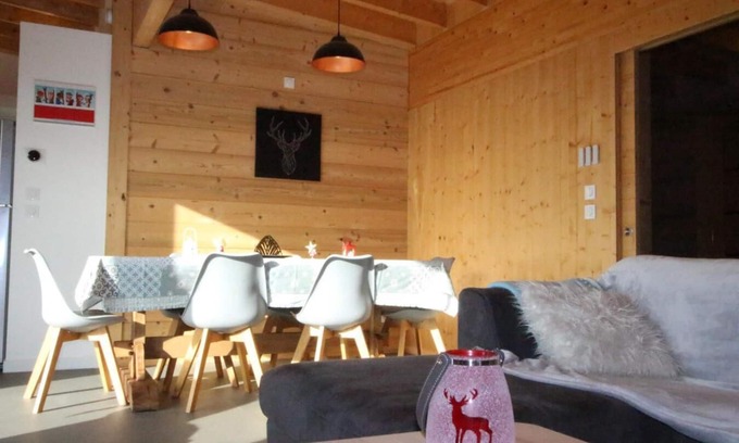 Chamrousse Ski Chalet | Cozy Chalet with Balcony and Ski Locker in Chamrousse