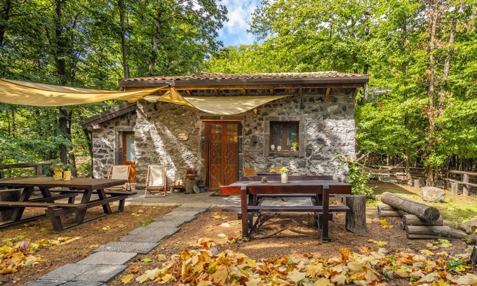 Linguaglossa Ski Chalet | Discover Casa U Parmento: Nature Retreat with Spa & Garden