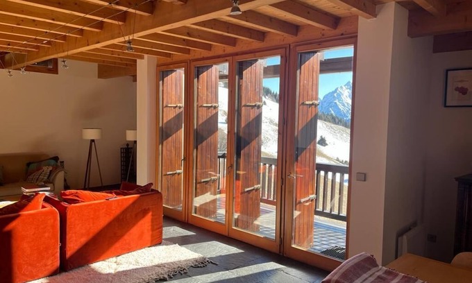 Villard-Reculas Ski Chalet | Modern Chalet D'Architecte with Spa and Hot Tub in Alpe D'Huez