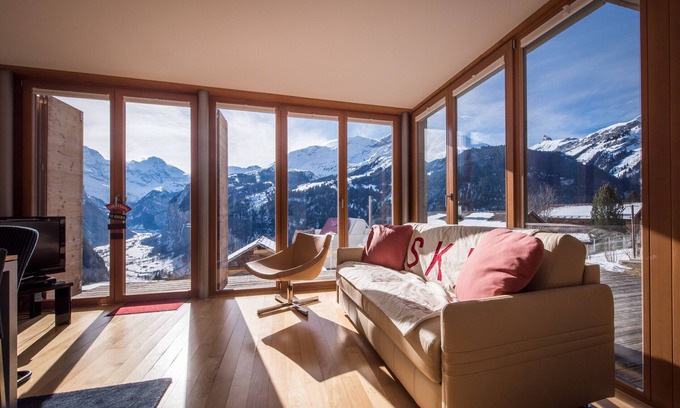 Wengen Apartment | Top-Rated Chalet Dillon with Family-Friendly Amenities