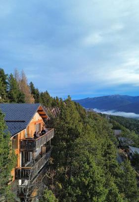Les Angles Ski Chalet | Chalet en cascade Les Angles vue Panoramique