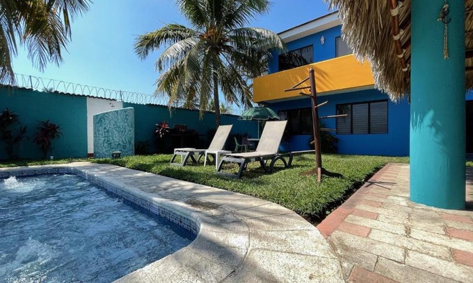 Puerto San Jose House | Cozy Chalet in Puerto San Jose with Oceanfront Views