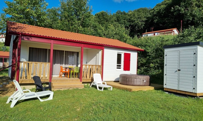 Hasparren Ski Chalet | Chalet Etxetxoa: Stunning SPA Retreat with Pool & Ocean Views