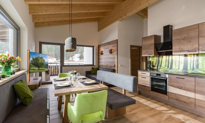 Achenkirch Apartment | Experience Alpine Bliss at Chalet Fichtenwipferl Lodge