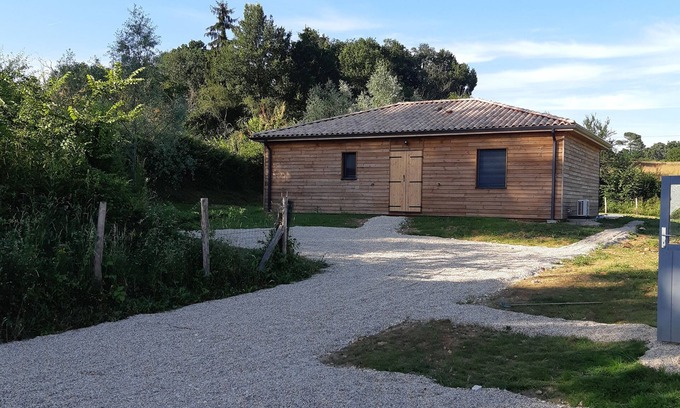 Saint-Hilaire-d'Estissac House | Private Pool Retreat at Chalet Bois in Dordogne - Rated 9.6