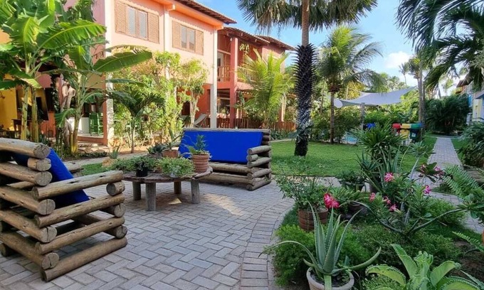 Sao Miguel de Touros House | Beachfront Retreat at Chalet Gostoso: Pet-Friendly Fun!