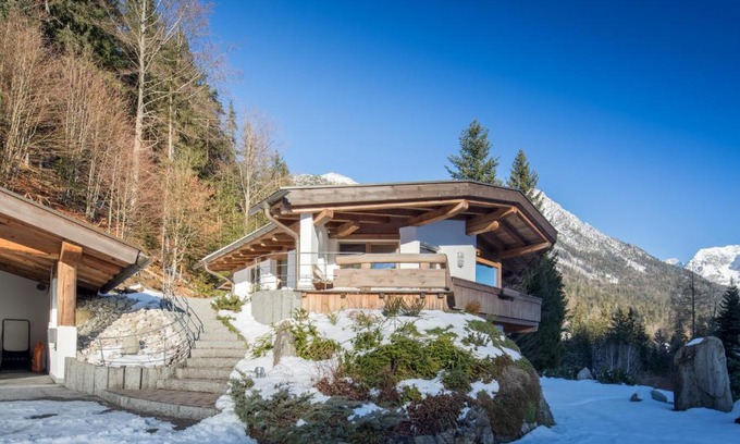 Scheffau am Wilden Kaiser House | Discover Chalet Hinterstein: 4-Star Retreat with Hot Tub