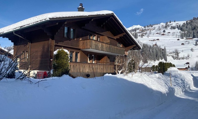 Lenk Apartment | Discover Chalet Ilge: Family-Friendly with Spa & Breakfast