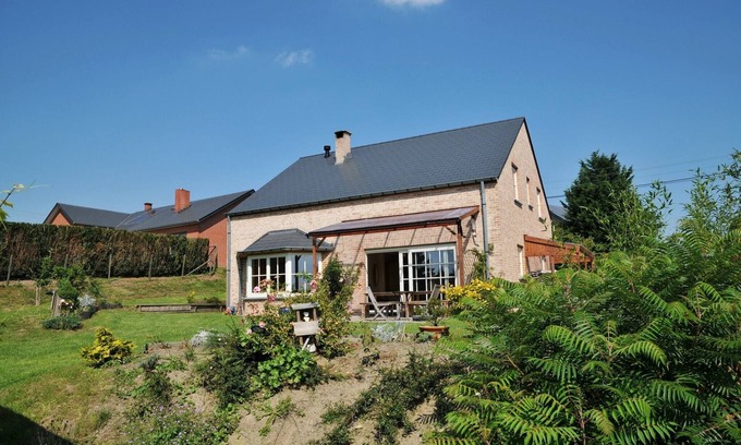 Somme-Leuze House | Modern Holiday Home in Somme-Leuze with Relaxing Sauna