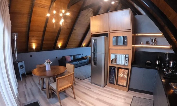 Sao Bento do Sul Ski Chalet | Chalet in the mountains Hidro Fireplace Sensational view