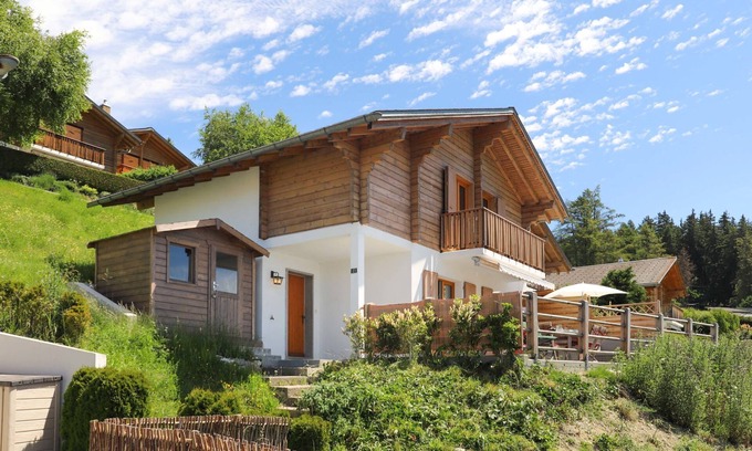 Lens House | Discover La Délège by Interhome: Lake View & Spa Retreat