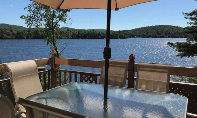Val-des-Lacs Ski Chalet | Ocean View Retreat at Chalet Le P'tit Prince Tremblant