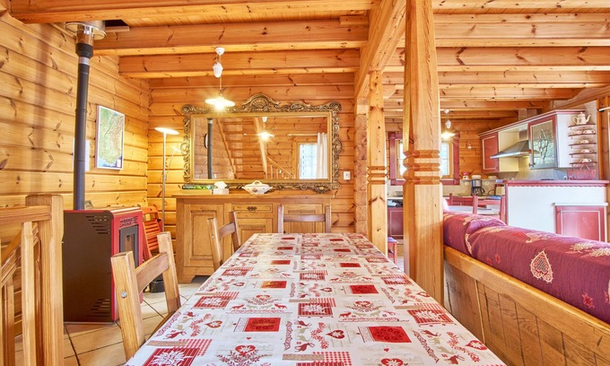 Gresse-en-Vercors Ski Chalet | Chalet 'Le Serac': Mountain Views & Private Terrace Awaits