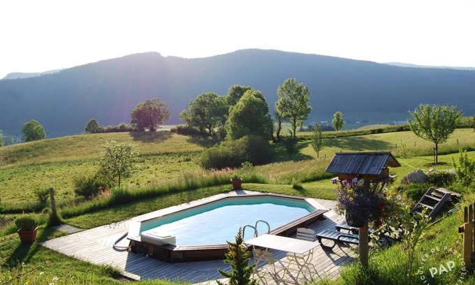 Villard-de-Lans Ski Chalet | Relax at Chalet 'Les Castors' with Private Pool & Mountain View