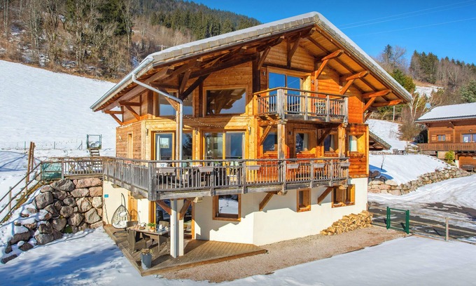 Seytroux Ski Chalet | Experience Chalet Levant Blanc: Ski Home with Views & Fun