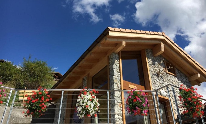Nendaz Ski Chalet | Pet-Friendly Chalet Lombardie: 10/10 Guest-Rated Escape