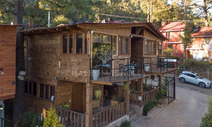 Mazamitla Cottage | Romantic Chalet Magnolia 2 with Hot Tub in Mazamitla