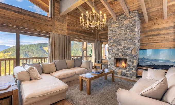 La Tzoumaz Ski Chalet | Relax at Chalet Micheline: 4-Star with Hot Tub & Family Fun
