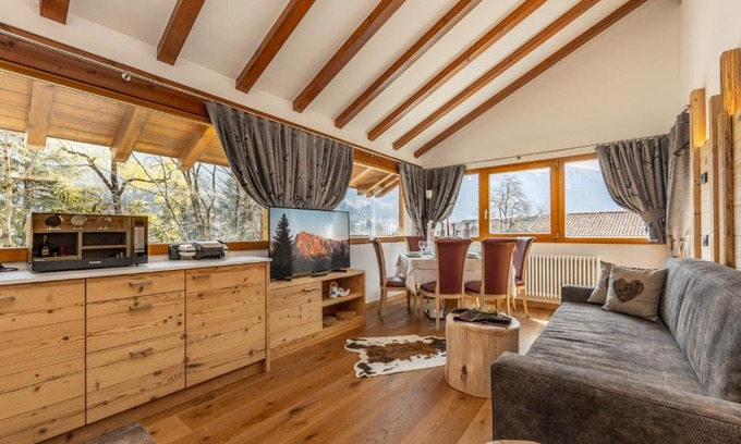 Pinzolo Apartment | Explore Chalet Mountain Plaza - Apt Overland with Pool & Hot Tub
