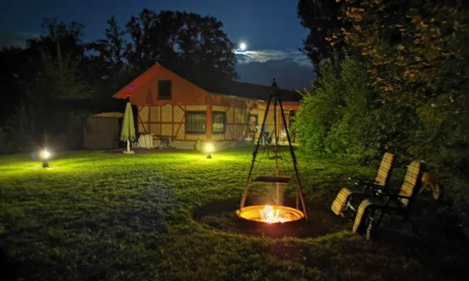 Sontra House | Idyllic Chalet by the Lake in Northern Hesse's Green Heart