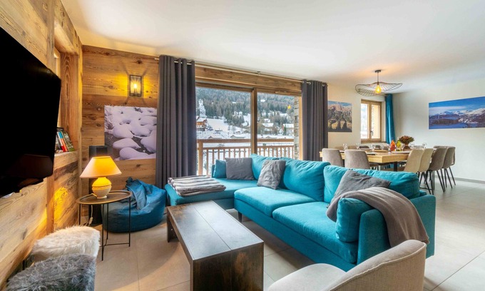 Val Cenis Apartment | Chalet Pramaria - Apt L'Arcelle with Mountain View & Amenities