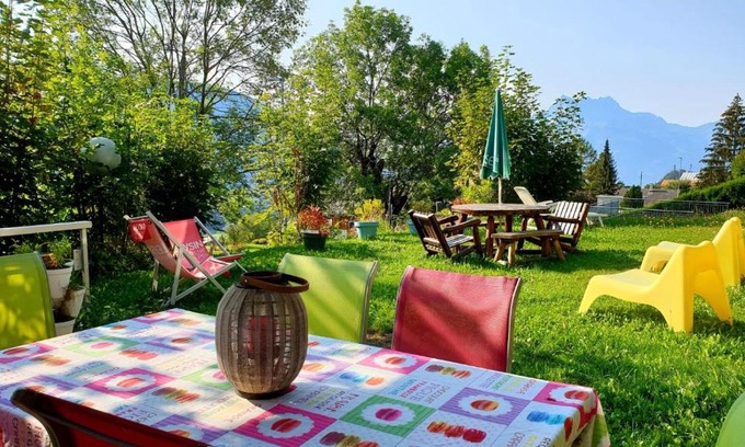 Leysin Apartment | Pet-Friendly Chalet Plein Soleil with Child-Friendly Amenities