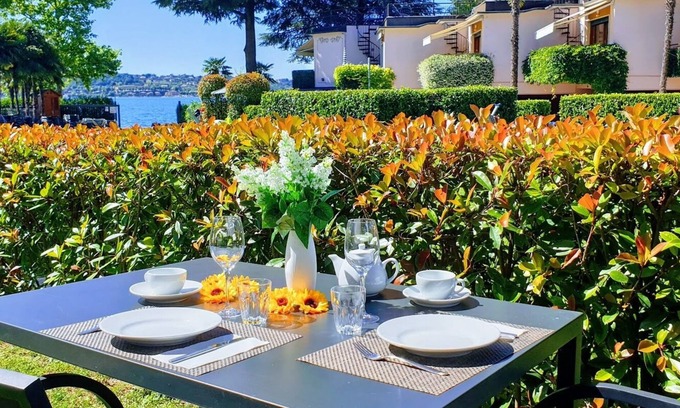 San Felice del Benaco Ski Chalet | Oceanfront Escape at Chalet Rio with Breakfast Included