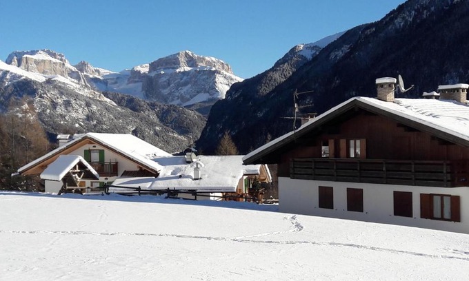 San Giovanni di Fassa Apartment | Oceanfront Chalet Relax: Guest Rated 9.5/10 & Family Friendly