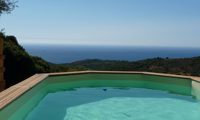 Villanova Ski Chalet | Chalet with Ocean View & Pool Near Ajaccio, 9.6/10 Rated