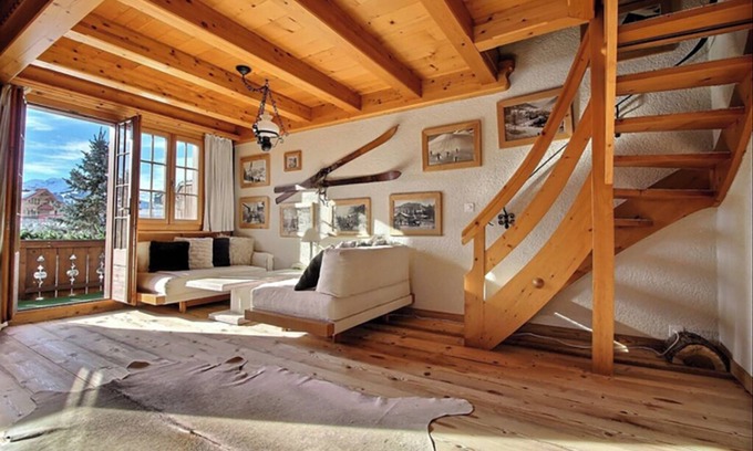 Schoenried Ski Chalet | Inviting Chalet Soldanella: Pet-Friendly with Spa & Lake Views