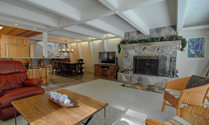Carnelian Bay Cabin | Agate Bay Chalet: Family-Friendly Fun & Ping Pong Delight