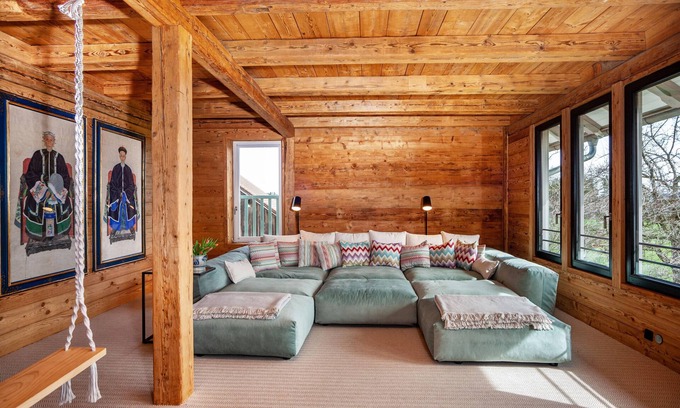 Wangen im Allgaeu House | Mountain View Chalet "Windhäusern 5" with Shared Garden
