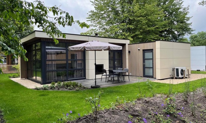 Velsen-Zuid House | Cozy 2-Bedroom Chalet with Terrace & Child-Friendly Amenities