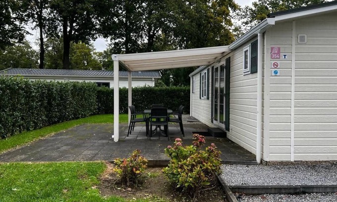 Susteren House | Cozy Chalet with 3 Bedrooms and a Scenic Terrace