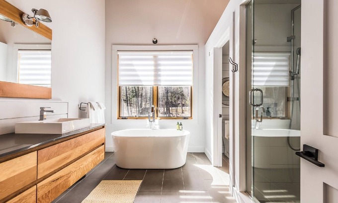 Mont-Tremblant Ski Chalet | Elegant Alpine Chalet with Spa and Breakfast Amenities