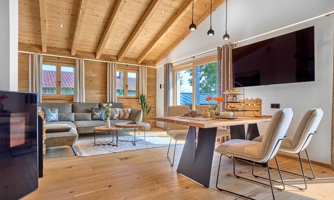 Mauth Apartment | Chalet with sauna and whirlpool