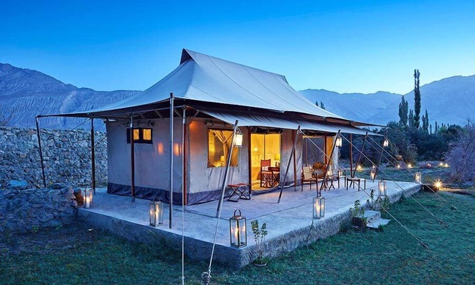 Diskit Hotel | Luxury Retreat at Chamba Camp Diskit with Spa & Dining
