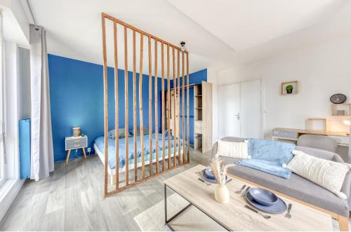 Les Epinettes Apartment | Explore Chambre 2: Trendy Oceanfront Getaway with Pets Allowed