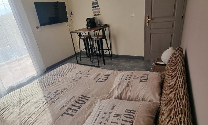 Marcorignan House | Inviting Room with Shared Pool and Pet-Friendly Amenities