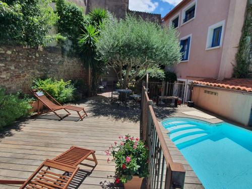Elne Bed & Breakfast | Inviting Chambres d'hôtes Can Oliba with Pool & Family Space
